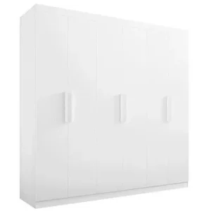 Roupeiro Colibri 6 Portas BRANCO - DDORO