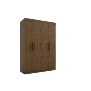 Roupeiro Colibri 4 Portas IPÊ - DDORO